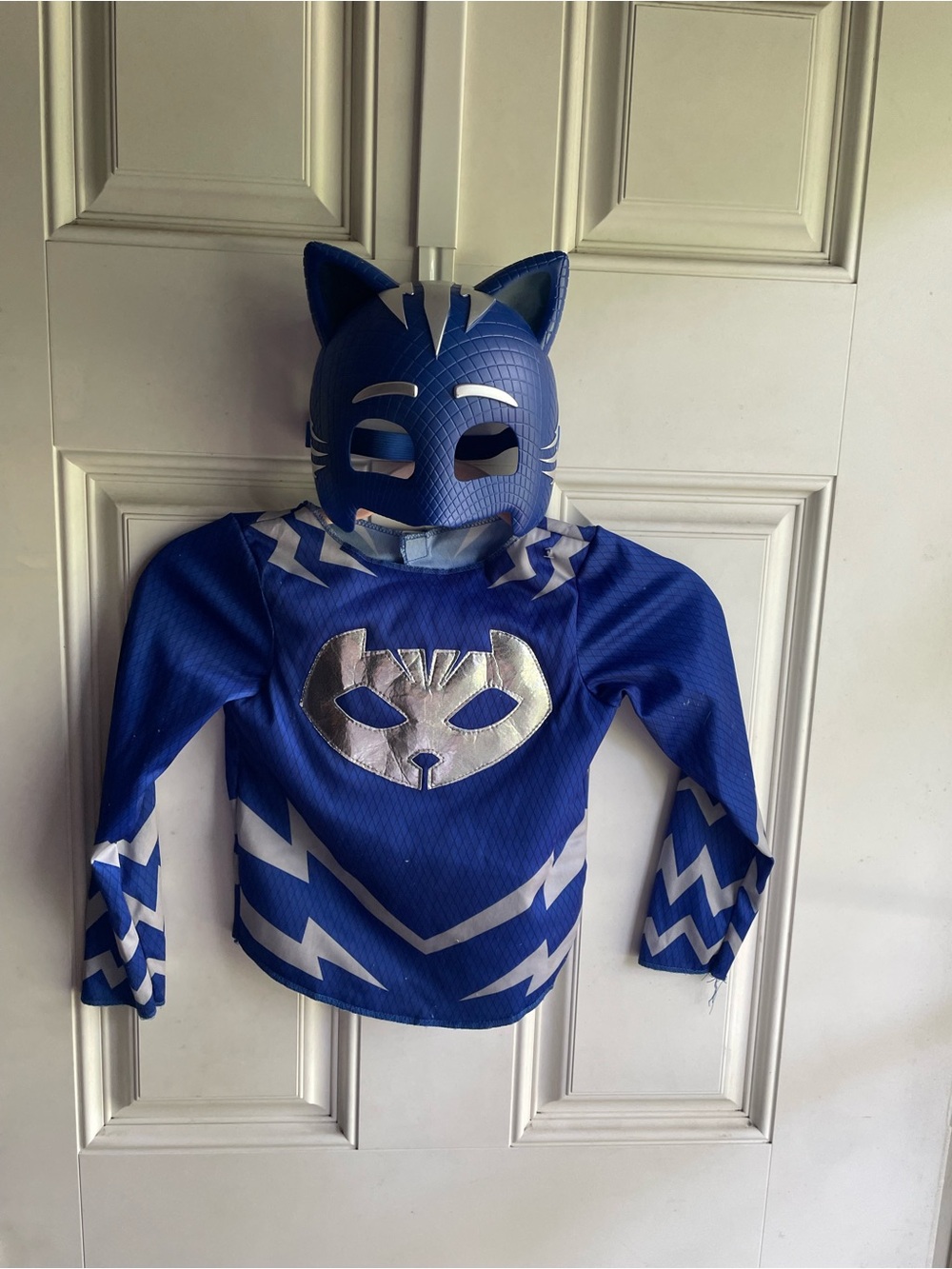 PJ Masks Catboy costume shirt and mask